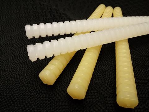 Ribbed Hot Melt Glue Sticks For Use With 3M Quadrack